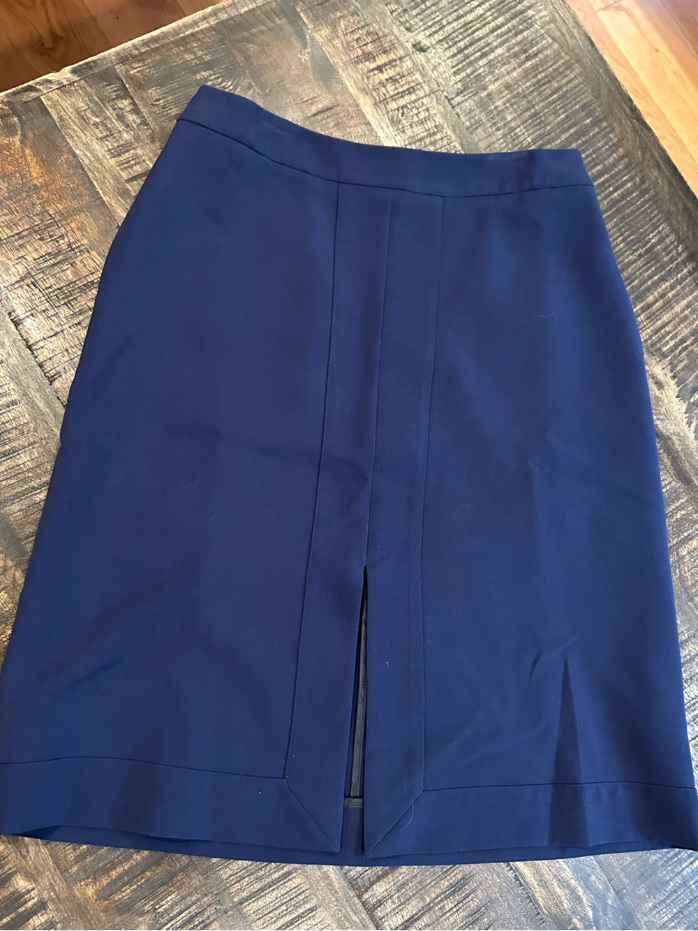 Boden Skirt Aline a-line Size 6 Blue Navy Pockets